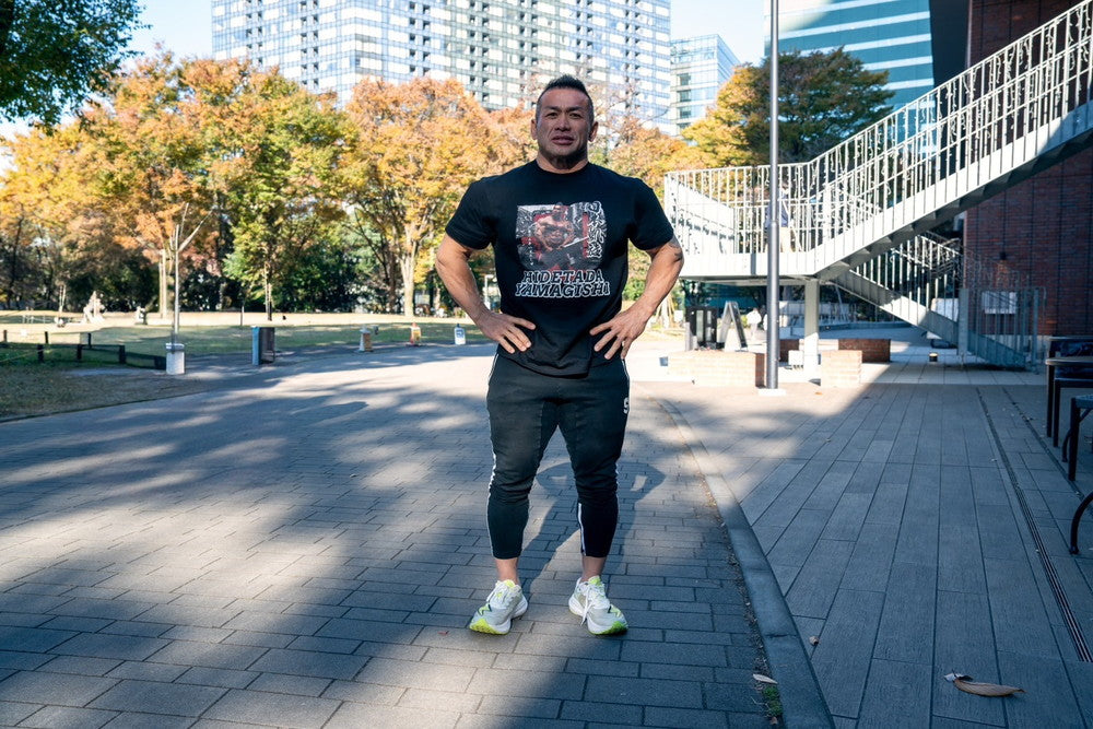 BIG HIDE 50th Contest 応援Tシャツ ブラック - 日本凱旋