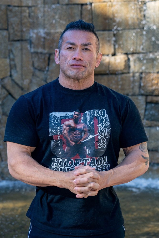 BIG HIDE 50th Contest 応援Tシャツ ブラック - 日本凱旋