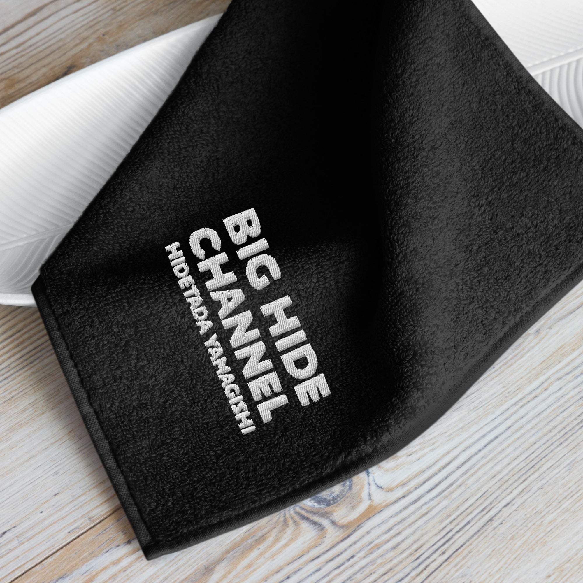 BHC 刺繍ハンカチタオル 今治 コットン100%