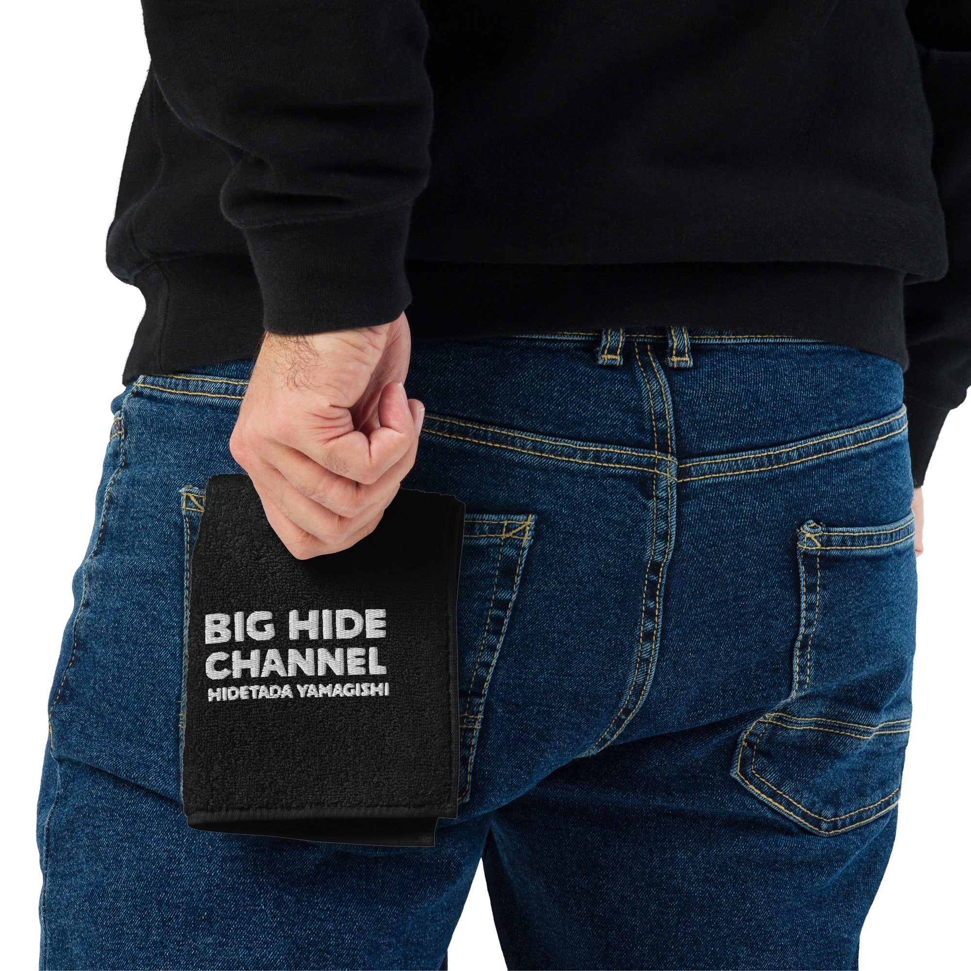 BHC 刺繍ハンカチタオル 今治 コットン100%