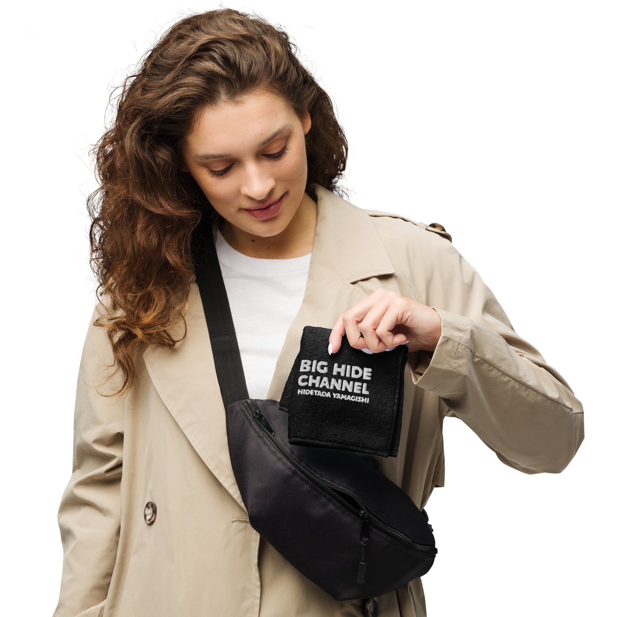 BHC 刺繍ハンカチタオル 今治 コットン100%