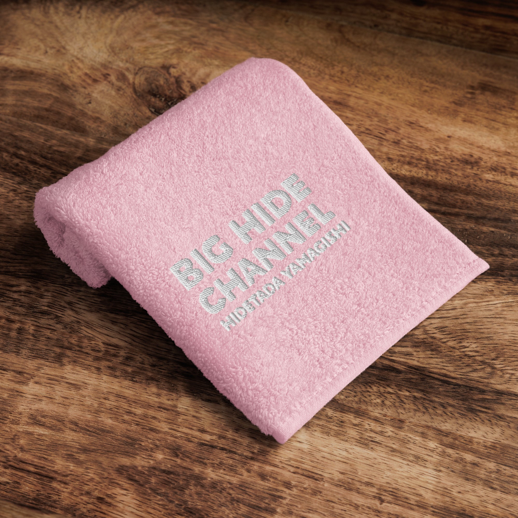 BHC 刺繍ハンカチタオル 今治 コットン100%