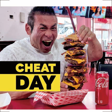 【BIG HIDE】モチベーションミニシール 3種セット(計36枚入)|トレーニング・チートデイ・OFF DAY