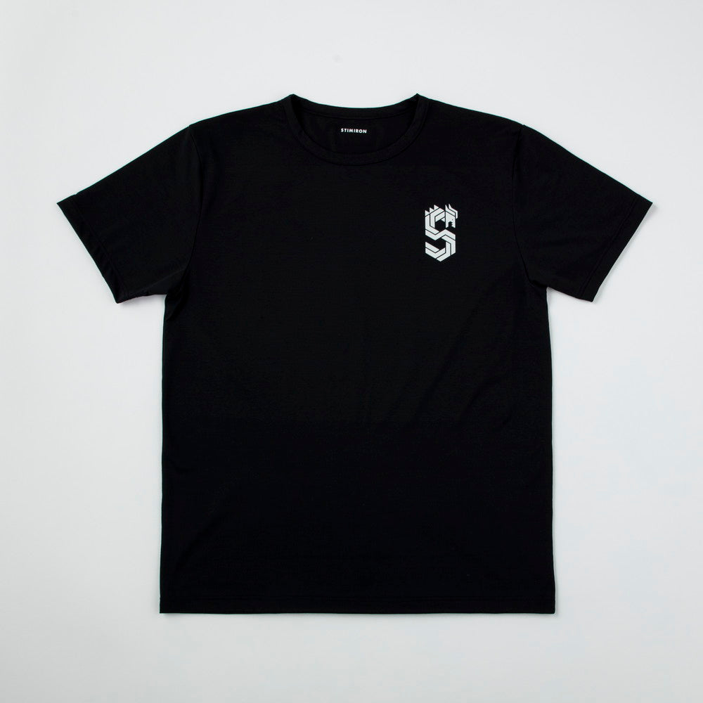 DRAGON REFLECTOR LOGO STANDARD T-SHIRT - BLACK