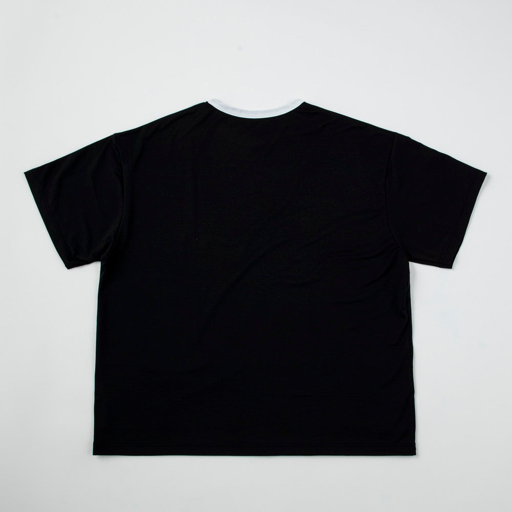 DRAGON LOGO BIG FIT T-SHIRT - BLACK