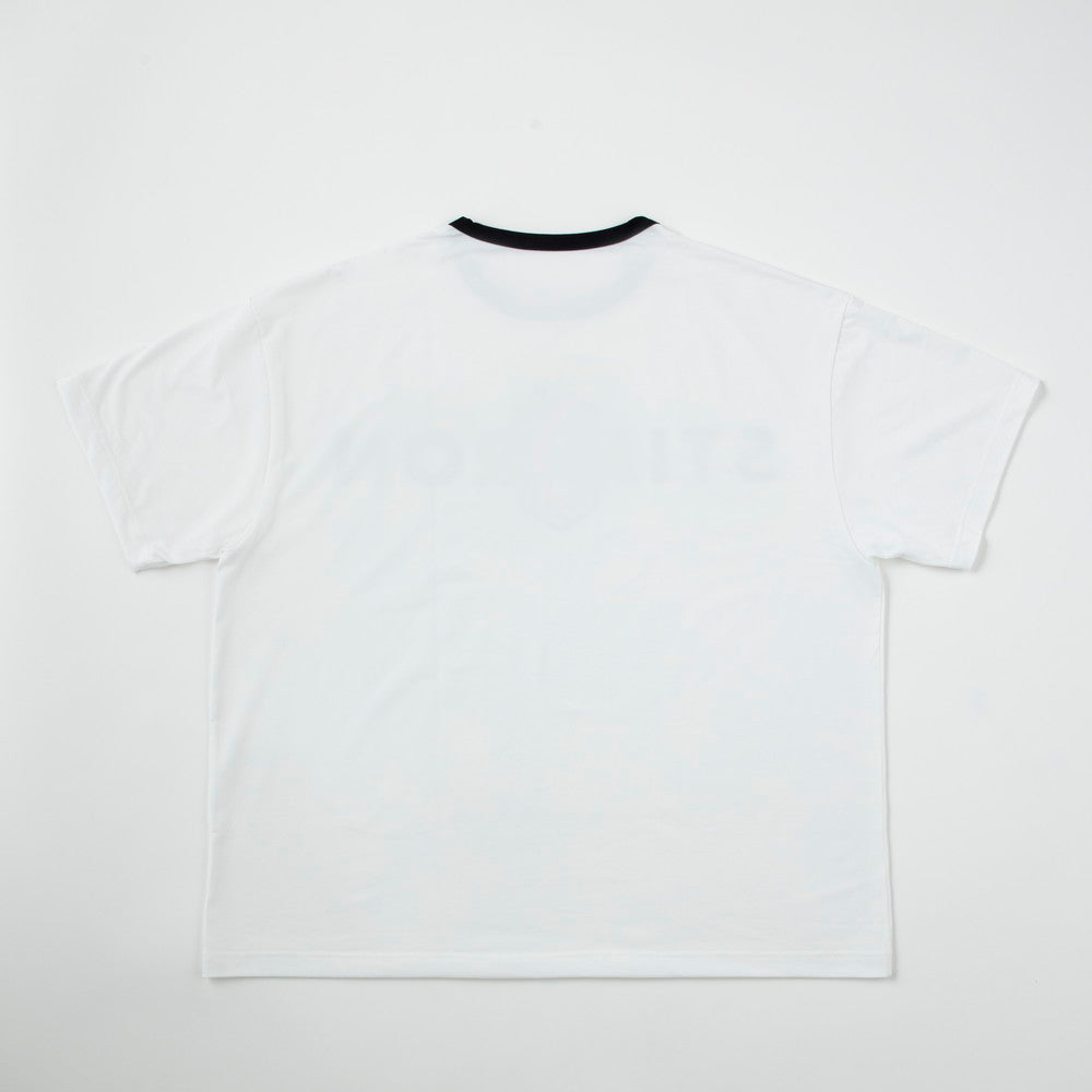 DRAGON LOGO BIG FIT T-SHIRT - WHITE