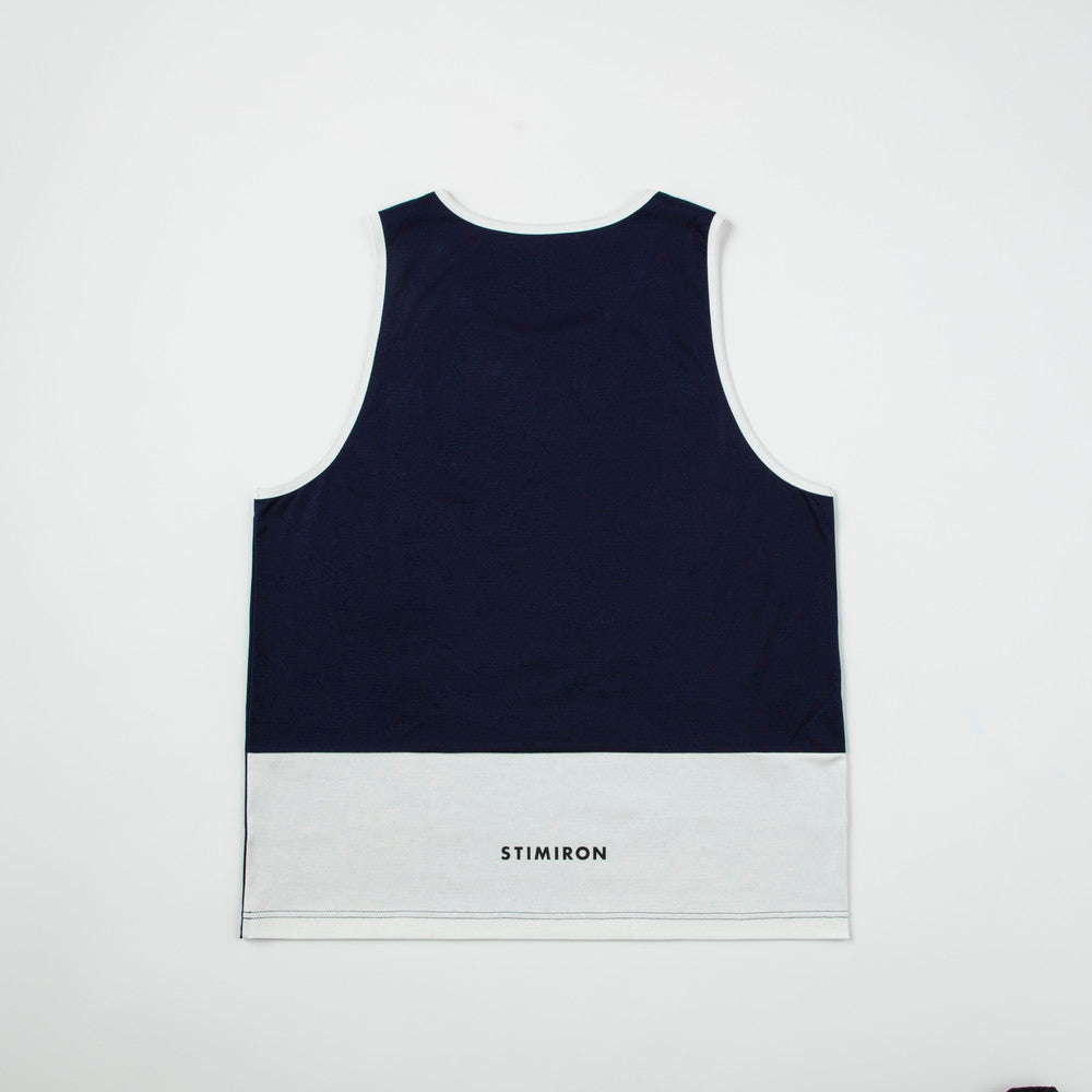 DRAGON REFLECTOR LOGO STANDARD TANK TOP - NAVY