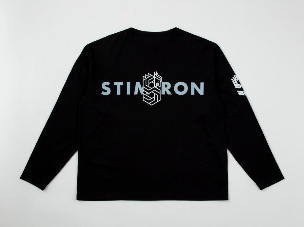 DRAGON LOGO BIG FIT LONG SLEEVES - BLACK