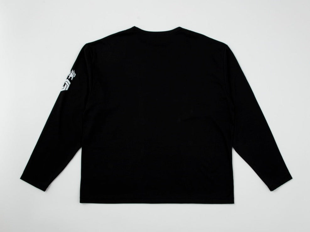 DRAGON LOGO BIG FIT LONG SLEEVES - BLACK