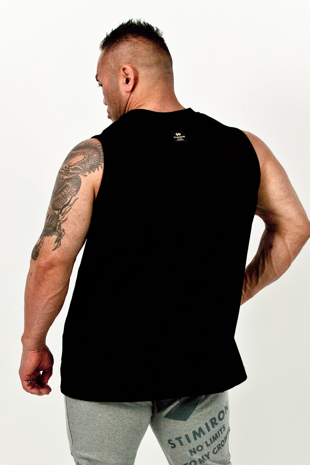 BIG TANK TOP ECO - BLACK