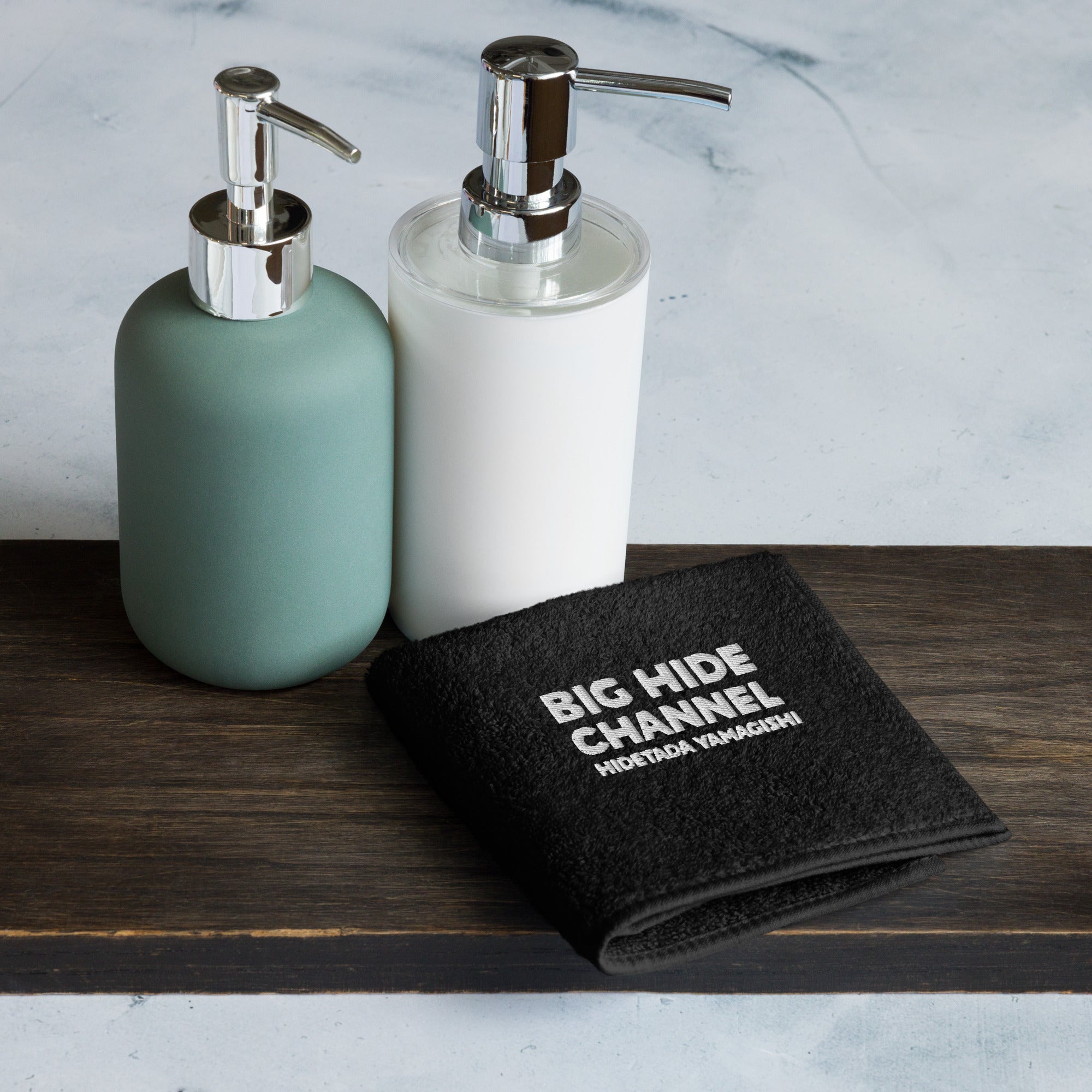 BHC 刺繍ハンカチタオル 今治 コットン100％