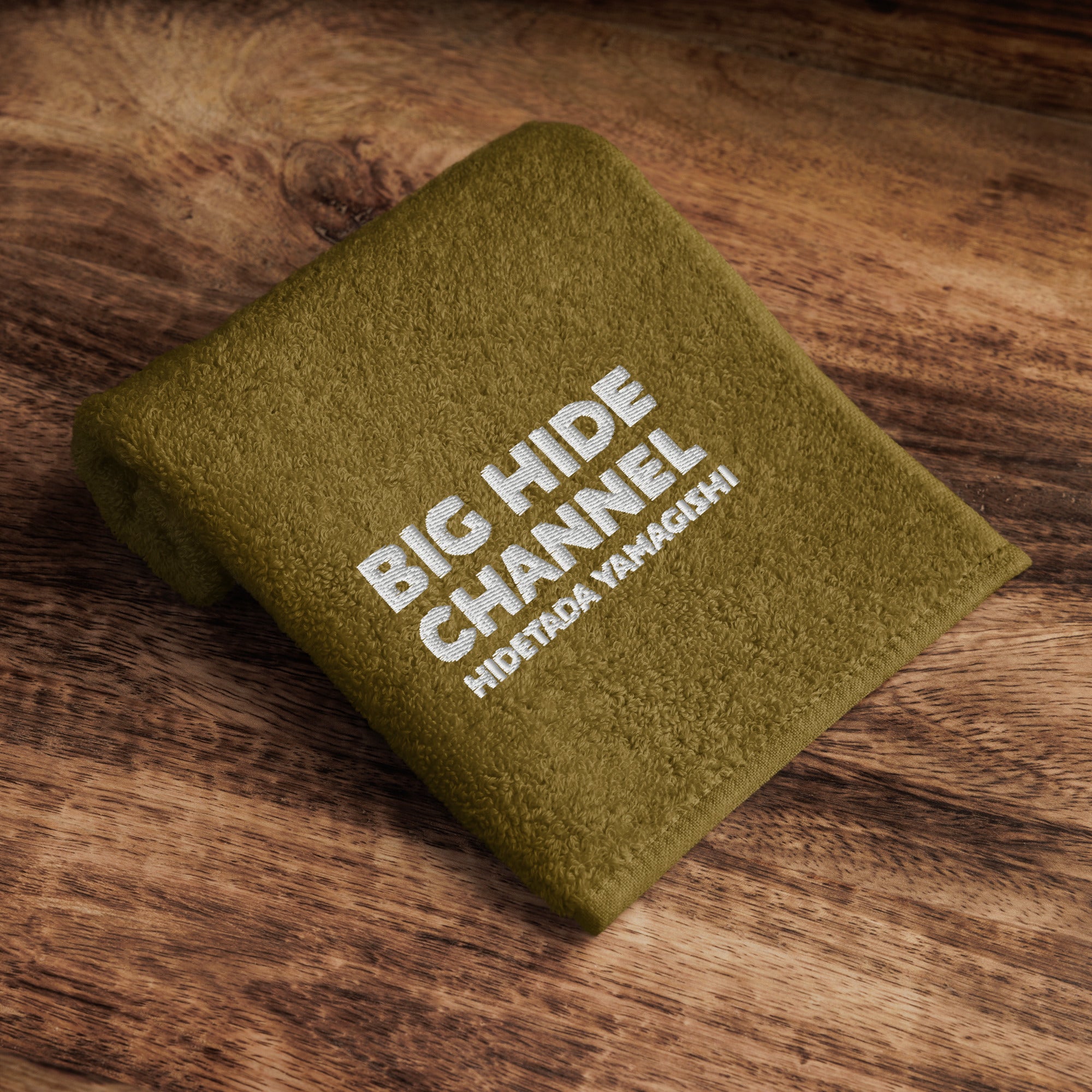 BHC 刺繍ハンカチタオル 今治 コットン100％