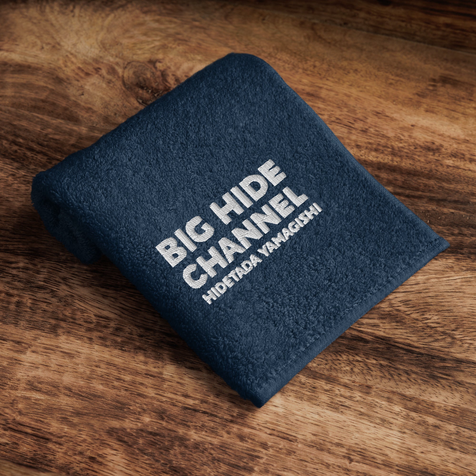 BHC 刺繍ハンカチタオル 今治 コットン100％